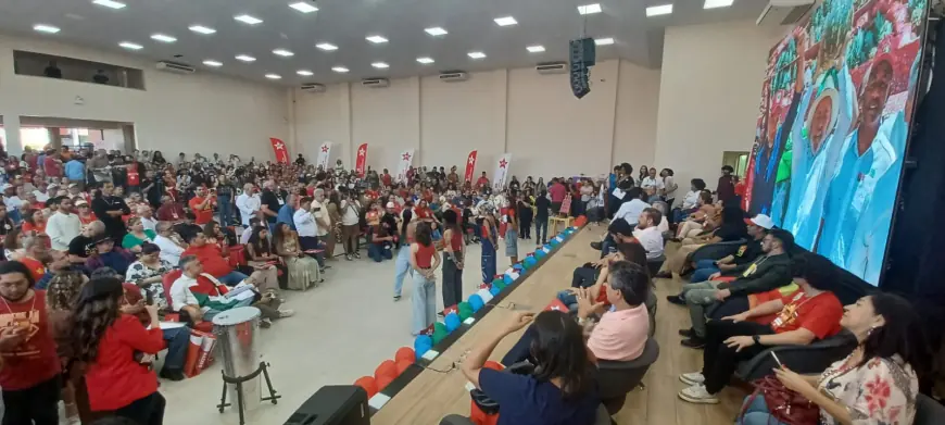 Carlos Bernardo destaca posse da nova direção estadual do PT/MS