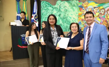 Câmara Municipal de Ponta Porã homenageia a Universidade Central do Paraguai em Pedro Juan
