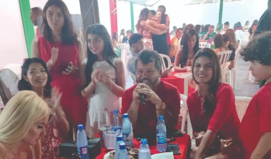 Multidão participa de festa natalina de universitários em Pedro Juan Caballero